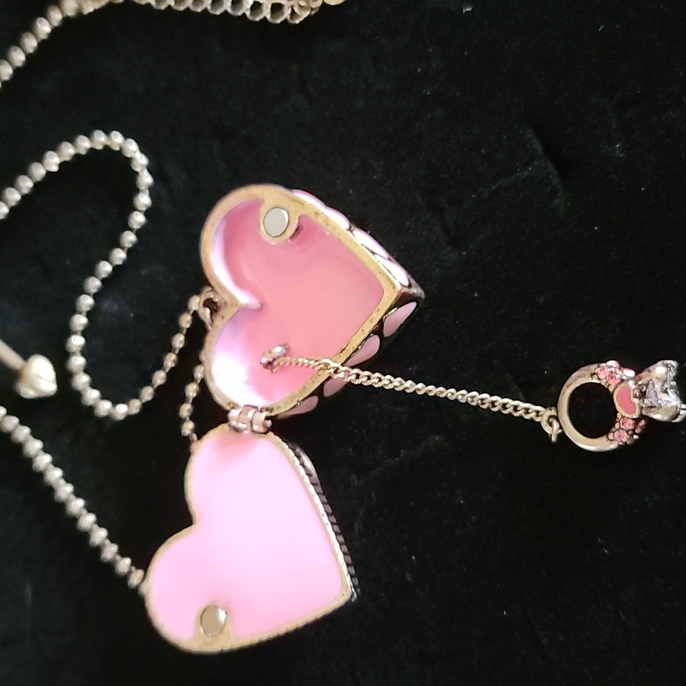 NWT Heart Locket (opens) by Betsey Johnson - Picture 3 of 11